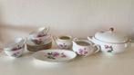 Vintade servies set rozen, Ophalen of Verzenden