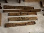 Indiase houtsnijwerk kapstok handwerk India old wood, Wandkapstok, Verburgt Vintage, Nieuw, Ophalen of Verzenden