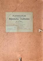Platen-atlas Bijbelsche Oudheden 1907, Boeken, Atlassen en Landkaarten, Gelezen, H. van Oort, Overige typen, Ophalen of Verzenden