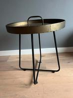 Leuk Bijzettafeltje - Stijlvol en Praktisch!, Minder dan 45 cm, Minder dan 55 cm, Gebruikt, Metaal of Aluminium