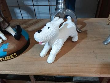 Vintage Tintin Snowy beeldje beschikbaar voor biedingen