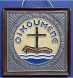Porceleyne Fles 1948 Oikumene Amsterdam Cloisonné tegel (3), Antiek en Kunst, Verzenden