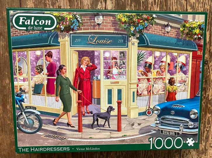 FALCON legpuzzel, Hobby en Vrije tijd, Denksport en Puzzels, Zo goed als nieuw, Legpuzzel, 500 t/m 1500 stukjes, Ophalen of Verzenden