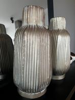 Vazen Leenbakker Goud Wit, Ophalen, Zo goed als nieuw, Wit, Minder dan 50 cm