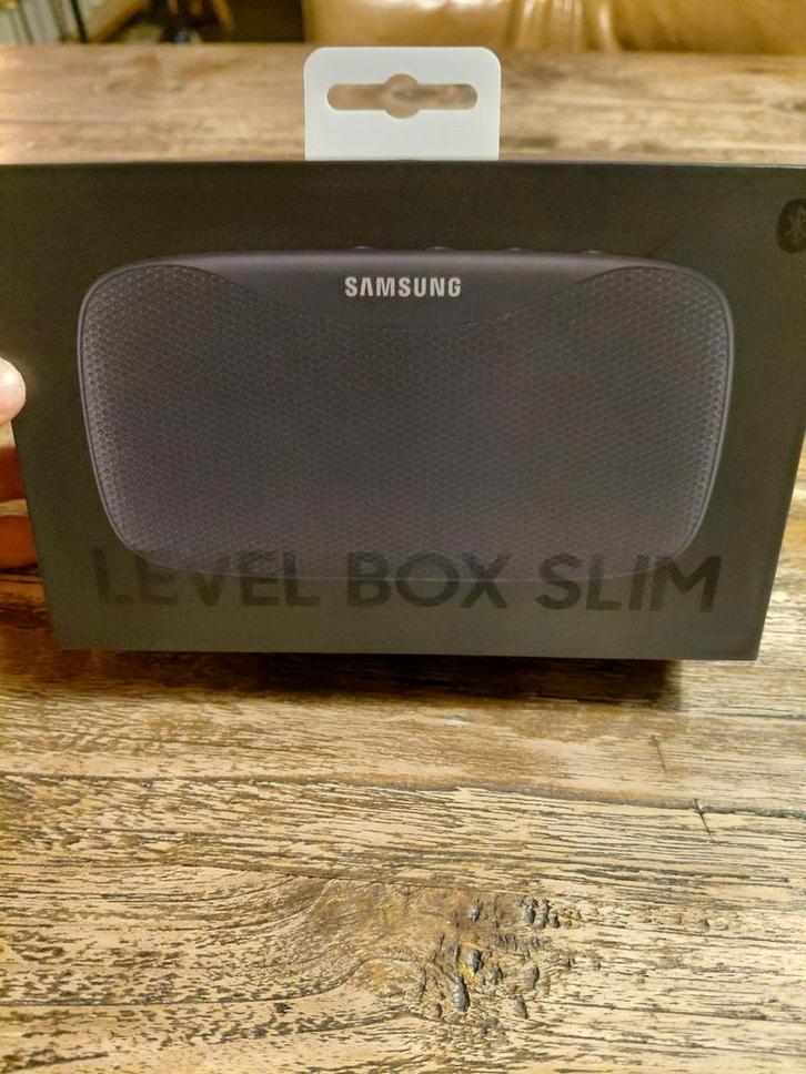 Samsung Level Box Slim Bluetooth Speaker - Draagbaar!, Audio, Tv en Foto, Luidsprekers, Nieuw, Overige typen, Minder dan 60 watt