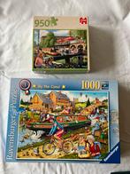 2 Legpuzzels - 1000 stukjes, Ophalen of Verzenden, 500 t/m 1500 stukjes, Zo goed als nieuw, Legpuzzel