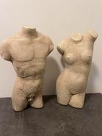 Borstbeeld buste torso man vrouw, Antiek en Kunst, Ophalen