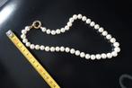 echte parelketting met een gouden slot, Ophalen of Verzenden, Zo goed als nieuw, Goud, Goud