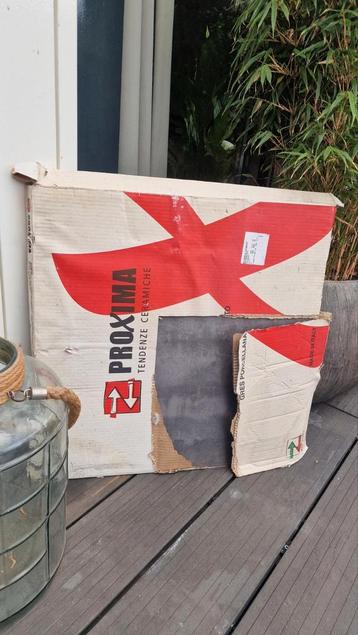 60x60 Antraciet Proxima keramische tegels  beschikbaar voor biedingen