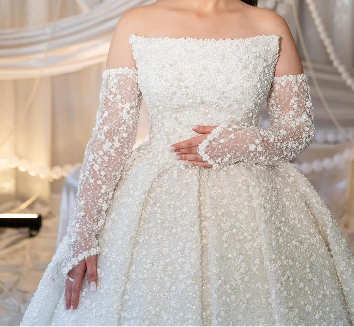 Witte trouwjurk, Kleding | Dames, Trouwkleding en Trouwaccessoires, Zo goed als nieuw, Trouwjurk, Wit, Ophalen of Verzenden