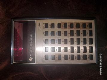 
Vintage  rekenmachine Texas Instrument ti-30 beschikbaar voor biedingen