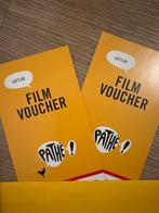 2x pathé film voucher, alle dagen geldig, Tickets en Kaartjes, Twee personen, Vrijkaartje alle films