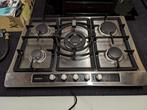 Siemens gaskookplaat - 5 pits, Witgoed en Apparatuur, Kookplaten, Gebruikt, Ophalen of Verzenden, Inbouw, Gas