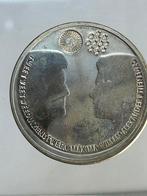 Zilveren10 euro huwelijk Willem Alexander-Maxima 2002, Ophalen of Verzenden, Koningin Beatrix, Euro's