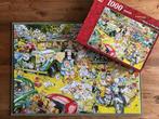 Falcon jumbo puzzel -humour 1000 stukjesI ️ Picnic COMPLEET, Ophalen of Verzenden, 500 t/m 1500 stukjes, Zo goed als nieuw, Legpuzzel