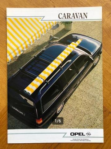 Opel Caravan folder 1988 (Opel Stationwagons) beschikbaar voor biedingen