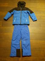 skipak blauw skibroek 122/128 jas 134/140, Overige merken, Gebruikt, 100 tot 140 cm, Ophalen of Verzenden