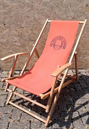 Originele strandstoelen set: De KRO Willem Ruis Show, 1980s  beschikbaar voor biedingen