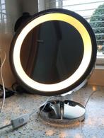 Carmen beaty mirror make up spiegel verlicht 10x vergrotend, Minder dan 50 cm, Rond, Nieuw, Ophalen of Verzenden