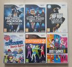 6x Nintendo Wii Spellen | Dance, Dansen | Hip Hop | Jackson, Spelcomputers en Games, Games | Nintendo Wii, 3 spelers of meer, Ophalen of Verzenden