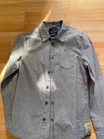 Scotch & Soda blouse overhemd Blauw Amsterdam maat 140, Jongen, Zo goed als nieuw, Overhemd of Blouse, Scotch en Soda