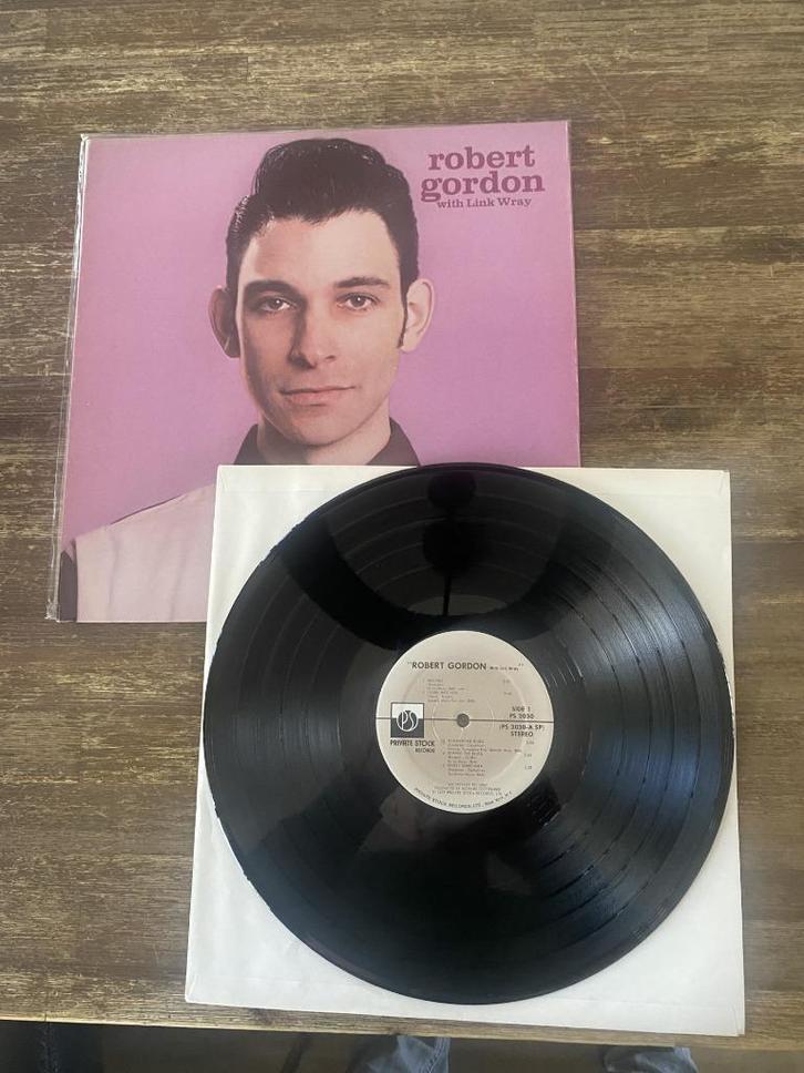 Robert Gordon  With Link Wray – Robert Gordon With Link Wray, Cd's en Dvd's, Vinyl | Rock, Zo goed als nieuw, Rock-'n-Roll, 12 inch