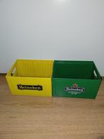 3 Heineken cd kratje geel groen, Kunststof, Minder dan 25 discs, Ophalen of Verzenden, Zo goed als nieuw