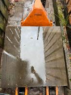 12 st 80x80x3 natuursteen tegels, Tuin en Terras, Tegels en Klinkers, Ophalen, Zo goed als nieuw, Natuursteen, Terrastegels