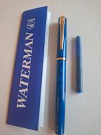 Waterman vulpen, blauw gemarmerd, Marechaussee, Verzamelen, Ophalen of Verzenden, Vulpen, Waterman