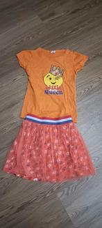 Koningsdag kleding maat 134-140, Ophalen of Verzenden, Zo goed als nieuw, Meisje