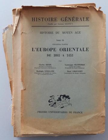 L'Europe orientale de 1081 a 1453 - Charles Diehl e.a. beschikbaar voor biedingen