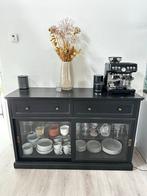 IKEA Malsjö Buffetkast - Zwart, Huis en Inrichting, Ophalen, 100 tot 150 cm, Zo goed als nieuw, Minder dan 100 cm