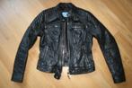 Supermooi leren bikerjackje mt. 15 FIORE BY DEKKERS ZGAN, Kleding | Dames, Zwart, Maat 42/44 (L), Ophalen of Verzenden, Zo goed als nieuw