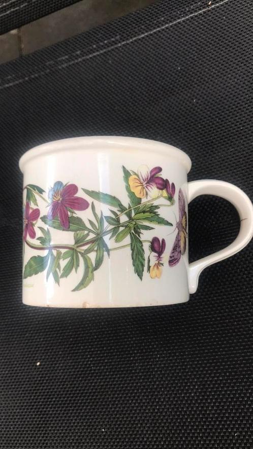 Vintage Engelse mok - Portmeirion “The Botanic Garden”, Huis en Inrichting, Keuken | Servies, Gebruikt, Kop(pen) en/of Schotel(s)