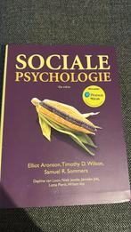 Sociale psychologie, 10e editie met MyLab NL toegangscode, Ophalen of Verzenden, Zo goed als nieuw, Sociale psychologie, Elliot Aronson; Timothy D. Wilson; Samuel R. Somers