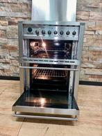 Luxe Smeg Fornuis 4 pits met 2 ovens Incl. Achterwand 70x60, Witgoed en Apparatuur, Fornuizen, 60 cm of meer, Fornello Esperta