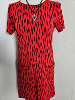 Prachtig z.g.a.n. jurkje van Juffrouw Jansen,  mt S/M!, Maat 38/40 (M), Ophalen of Verzenden, Zo goed als nieuw, Rood