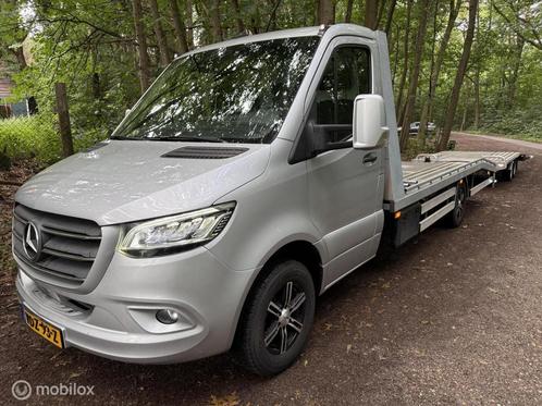 Mercedes Sprinter bestel 516 2.2 CDI oprijwagen EURO VI-D, Auto's, Bestelauto's, Bedrijf, Te koop, ABS, Achteruitrijcamera, Airconditioning
