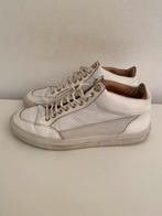 Mason Garments heren sneakers wit maat 41 schoenen leer, Wit, Ophalen of Verzenden, Sneakers of Gympen, Gedragen
