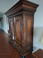 Rankenkast (eikenhout) te koop, Ophalen