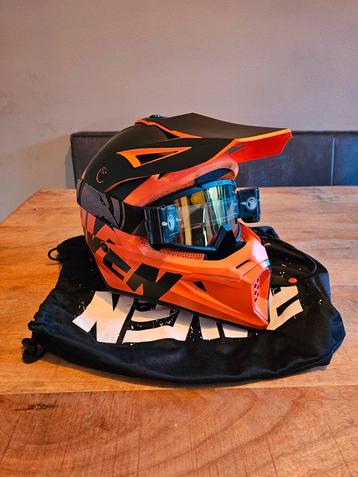 Raven Crosshelm + Roll-off Bril beschikbaar voor biedingen