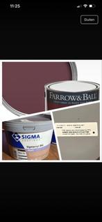 Sigma Muurverf & Farrow&Ball - Nieuw!, Overige kleuren, Nieuw, Ophalen of Verzenden, Verf