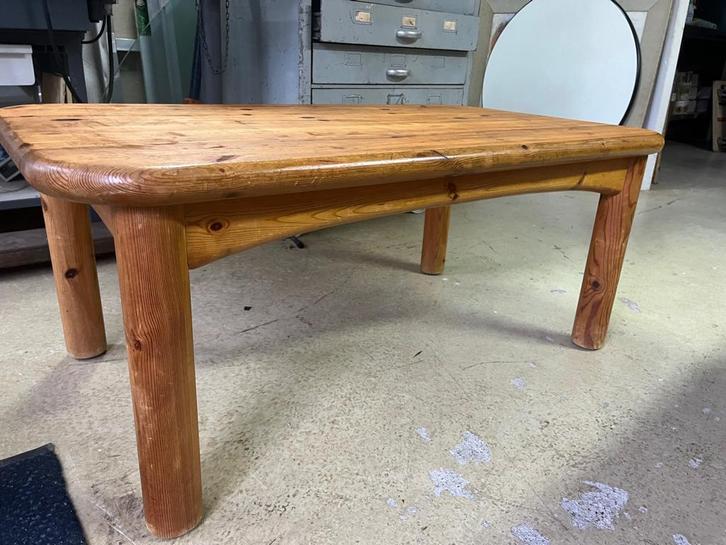 Salontafel Rainer Daumiller 120-60 cm Grenen Kiefer, Huis en Inrichting, Tafels | Salontafels, Gebruikt, Minder dan 50 cm, 50 tot 100 cm