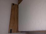 Houten bed, Huis en Inrichting, Tweepersoons, Zo goed als nieuw, Hout, 140 cm