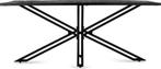 Eettafel Yana rechthoek mango zwart 6 maten leverbaar| Websh, Modern design, Nieuw, Vijf personen of meer, Metaal