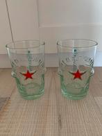 Heineken silver bier glazen, Ophalen of Verzenden, Zo goed als nieuw, Glas of Glazen, Heineken