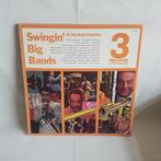 Swinging big bands 3 LP's vinyl vintage, Ophalen of Verzenden, Zo goed als nieuw, 12 inch, Jazz