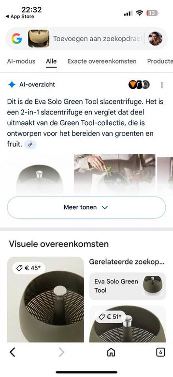 Keuken accesoire Sla Centrifuge Bijenkorf Rotterdam beschikbaar voor biedingen