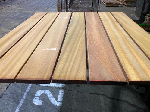 Hardhout–Tatajuba–vlonderplank–terrasdelen-dekdelen-vlonderd, Tuin en Terras, Palen, Balken en Planken, Nieuw, Planken, 180 tot 250 cm