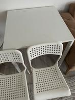 Eettafel incl twee stoelen van IKEA, Huis en Inrichting, Ophalen, Zo goed als nieuw